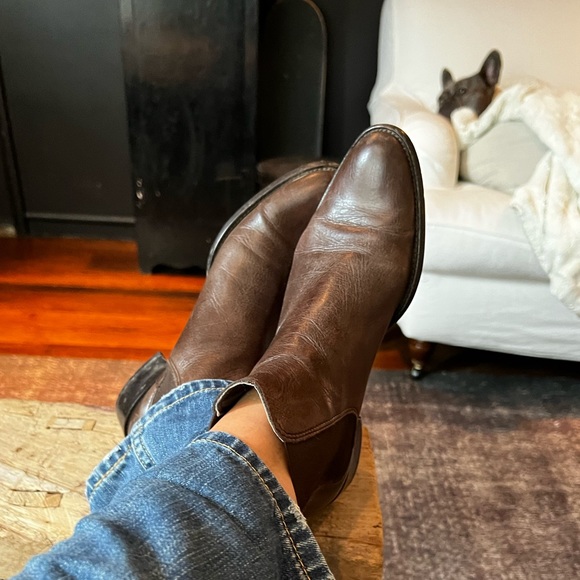 Lavorazione Artigiana Shoes - Brown Leather Ankle Boots